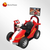 Amusement Park Ride Double Player Children Driving Machine Coin Operator Battle Racing Game Kids 9D Vr kids Racing Car Machine