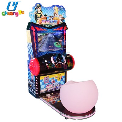 Coin Operated Outrun Driving Video Arcade Car Racing Simulator Game Machine For Kids