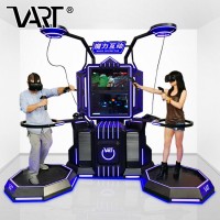 9D Virtual Reality Cinema 9D Vr Shooting Running Machine / Vr Walking Game Machine / Vr Walker for Sale