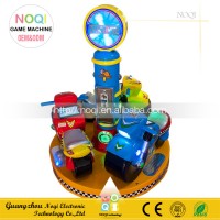 coin operated kids mini merry go round amusement park rides game machines for children