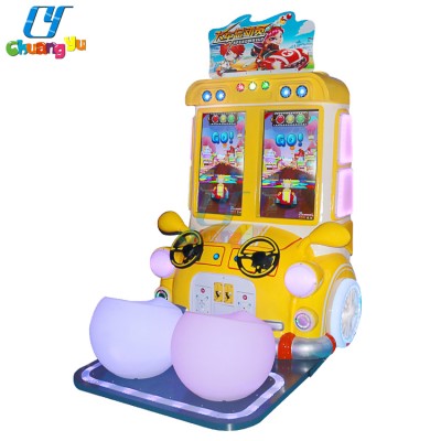 Coin Operated Kids Simulator Racing Car Arcade Race Video Game Machine