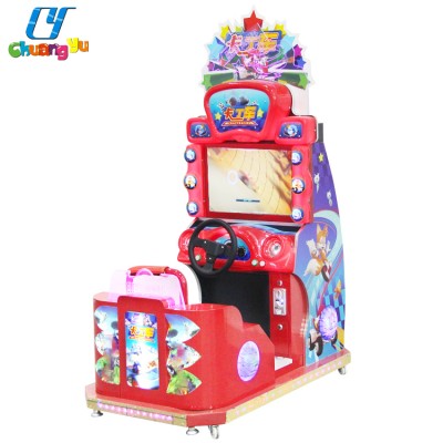 Coin operated simulator driving video games car racing games machine for kids