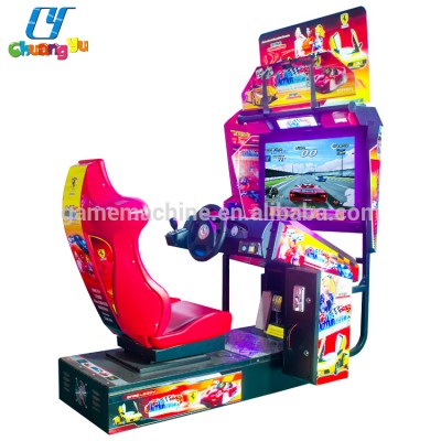 Indoor Games Coin Operated Racing Game Machines Car Driving Simulator