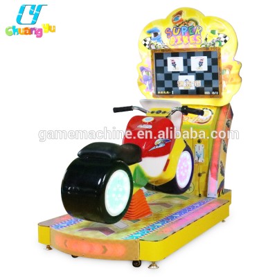 Cheap Coin Operated Driving Simulator Motor Video Games Kids Racing Car Machine