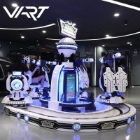 New 2020 VR Ride 4 Player Kids VR 9D Virtual Reality Shooting Simulator Game Machine for Kids