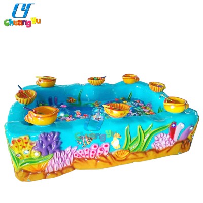 Chuangyu Amusement Interactive Kid Catching Fish Games Fishing Pond For Sale