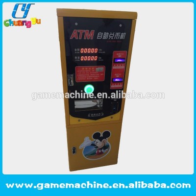 Malaysia led light making coin machine for wholesales coin changer machine need to coin operate washer and dryer