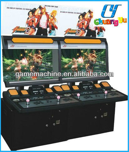 Cabinet fighting game machine - fighting game