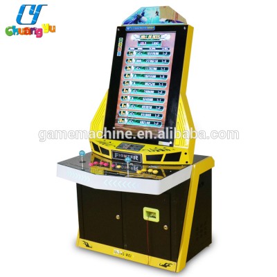 Plane shooting simulator video arcade games with metal cabinet for sale